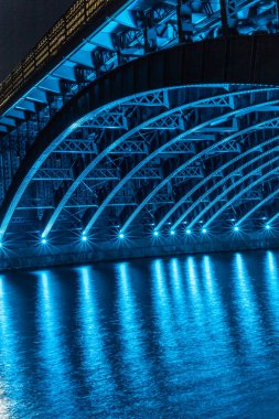 Boston, MA, ABD - Uzun metrajlı gece fotoğrafları.