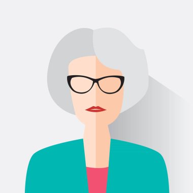 Modern kadın avatar