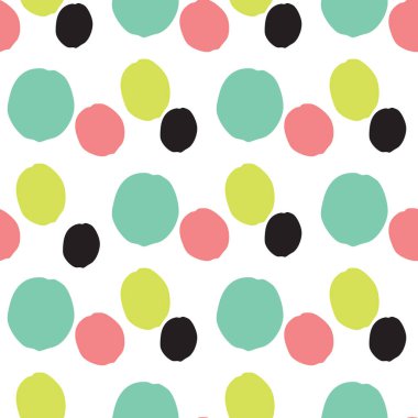 modern renkli geometrik desen