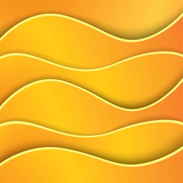 Světlé pozadí abstraktní oranžové z papíru — Stockový vektor
