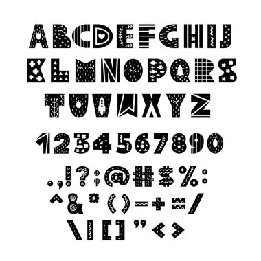 Alfabesi İskandinav tarzı ile