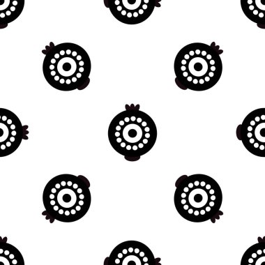 İskandinav tarzı çocuk seamless modeli