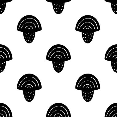 İskandinav tarzı çocuk seamless modeli