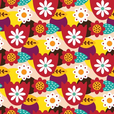 Halk Meksika seamless modeli