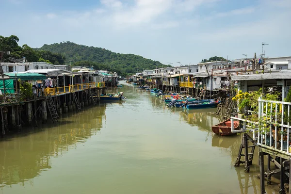 Pueblo pesquero Tai O — Foto de Stock