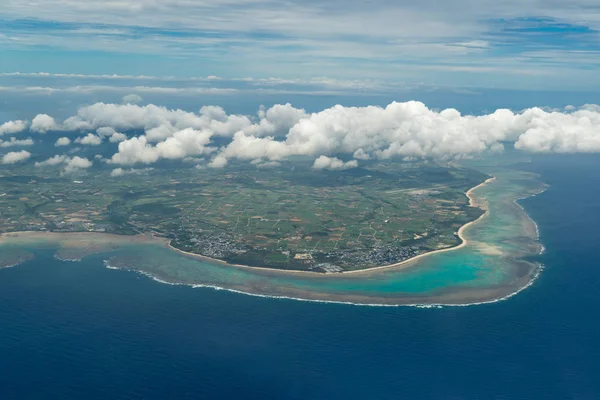 Luchtfoto van Ishigaki Island — Stockfoto