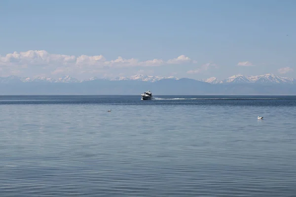 Danau Besar Baikal Rusia Foto Untuk Anda — Stok Foto