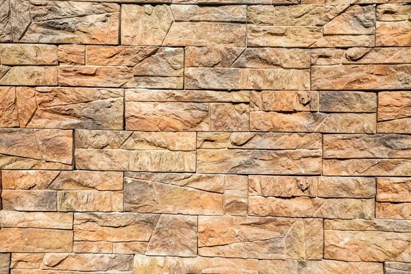 Laranja Faux Pedra Telha Decorativa — Fotografia de Stock