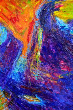 Soyut arkaplan resmi. Doku. Tuval üzerine yağ.