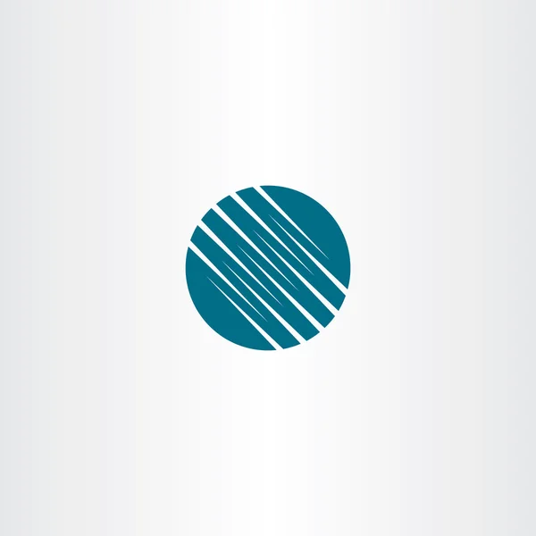Abstracto tecnología azul oscuro vector logotipo símbolo elemento — Archivo Imágenes Vectoriales