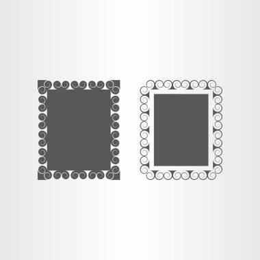 sınır vektör arka plan soyut çerçeve dekoratif