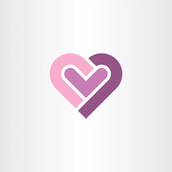 Hou van hart pictogram vectorillustratie clip art — Stockvector