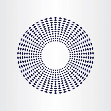 geometrik daire halfrone arka plan öğesi illüstrasyon