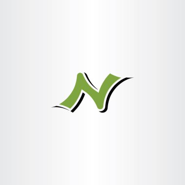 harf n logo sembol öğe sign