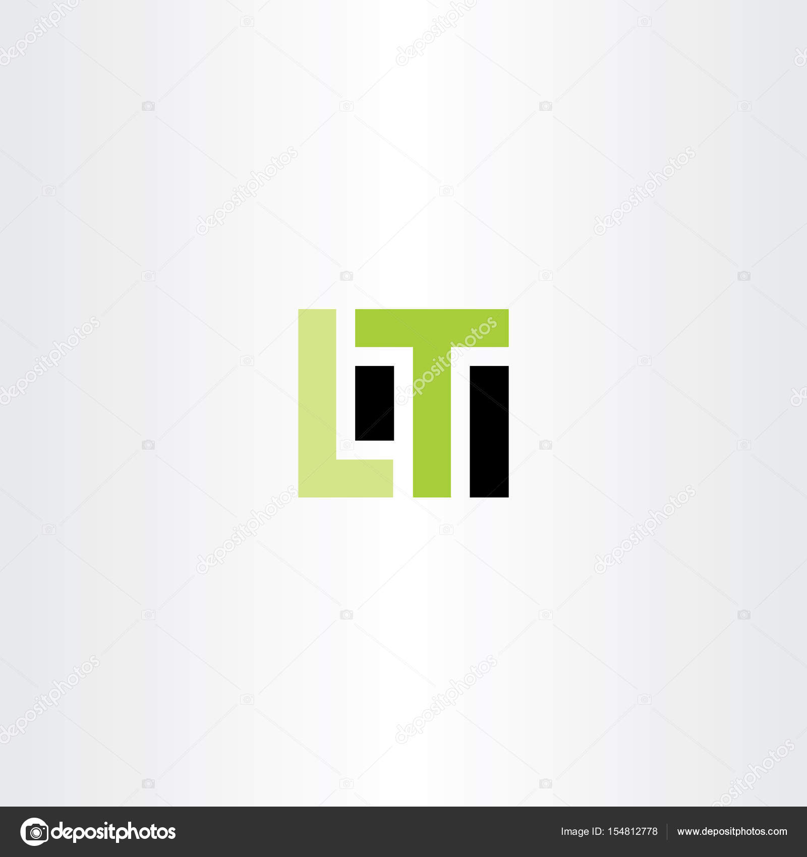 Lt Letter L T Logo Icon Vector Vector Image By C Blaskorizov Vector Stock
