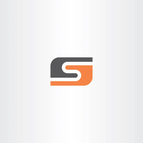 Logo logo logo logo logo logo negro naranja — Archivo Imágenes Vectoriales