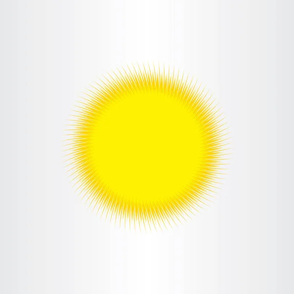 Sol sol fundo vetor ilustração design — Vetor de Stock