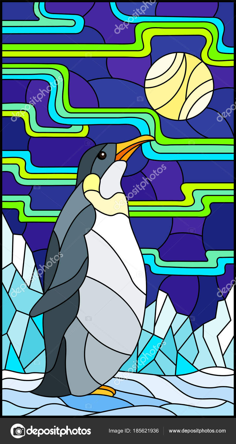 Illustration artistiques, Moin Pinguin