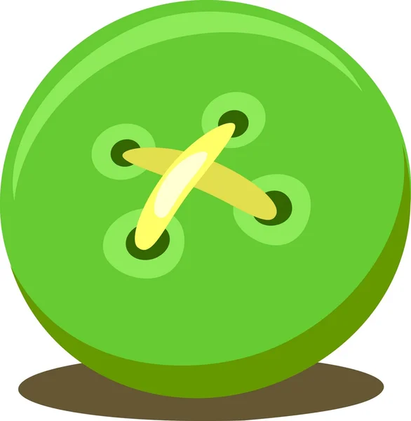 Vecteur bouton vert — Image vectorielle