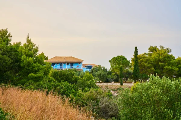 Zakynthos sahilinin manzarası