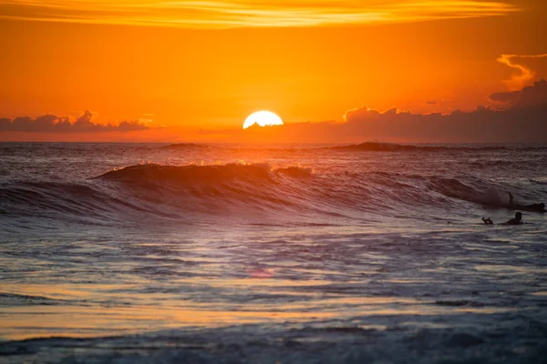 バリの夕日と海 — ストック写真