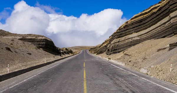 Route Panoramique Sur Les Pentes Parc National Chimborazo Équateur — Photo