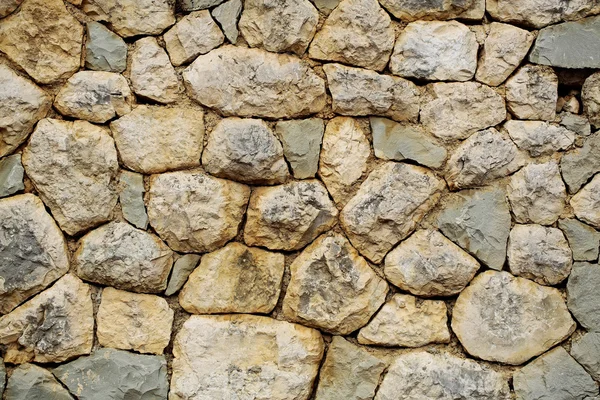 Beige Steinmauer — Stockfoto