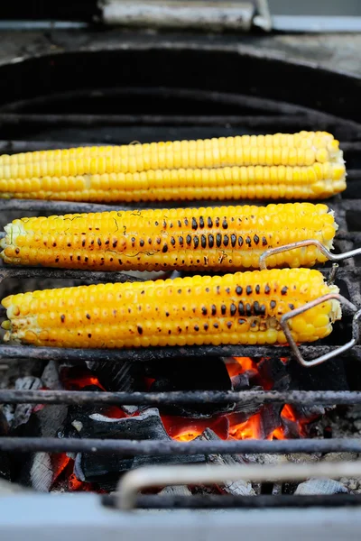Tatlı mısır koçanı ızgara