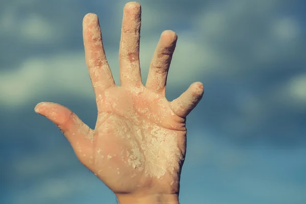 Le mani si collegheranno. — Foto Stock