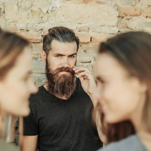 Handsome man hipster — Stock Photo, Image