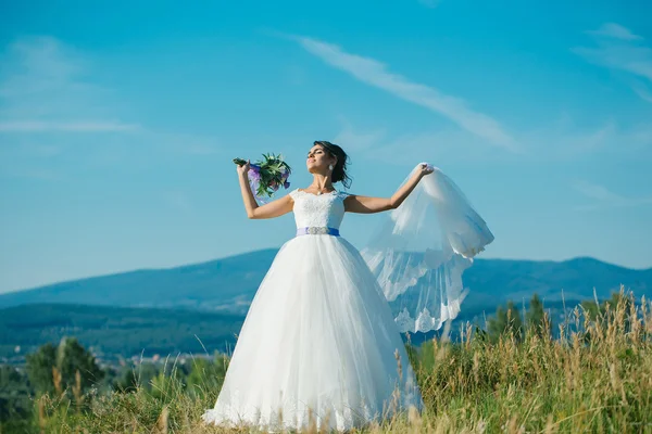 Sexy bride cute woman — Stock Photo, Image