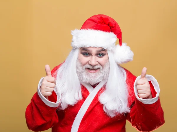 Sorrindo homem de Natal — Fotografia de Stock