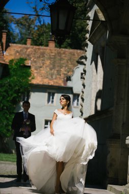 Genç seksi kadın gelin