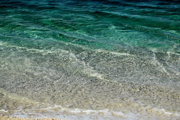 Modré moře nebo oceán vody — Stock fotografie