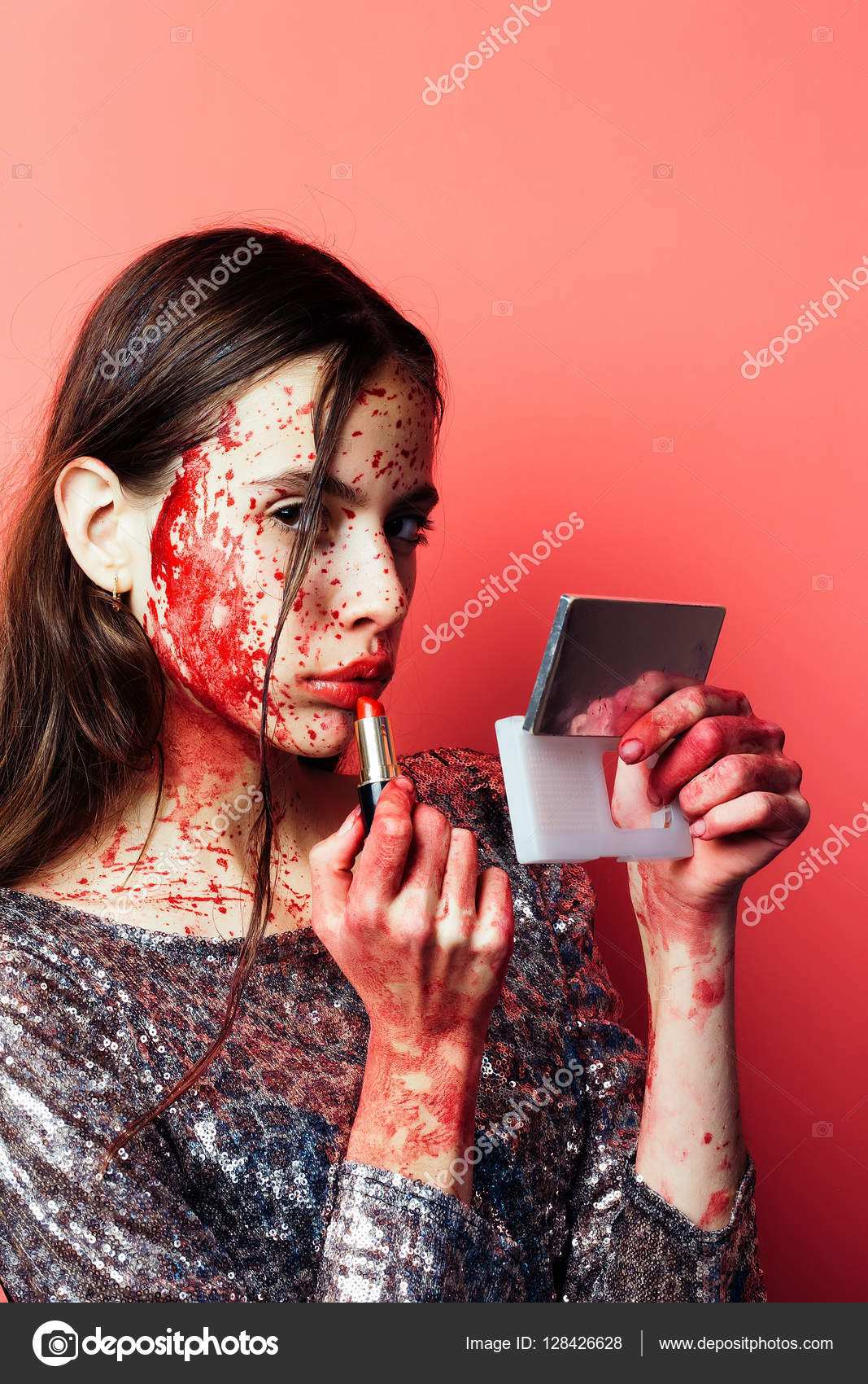 Zombie Lamber Os Lábios - Fotografias de stock e mais imagens de