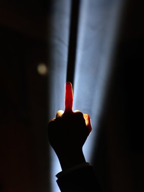 El hareketi spotlight içinde