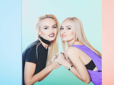 renkli Studio güzel kızlar