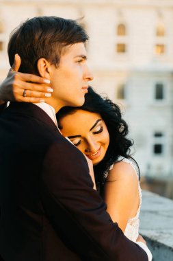 Genç yeni evli çift