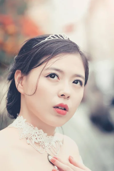 Chinese pretty bride