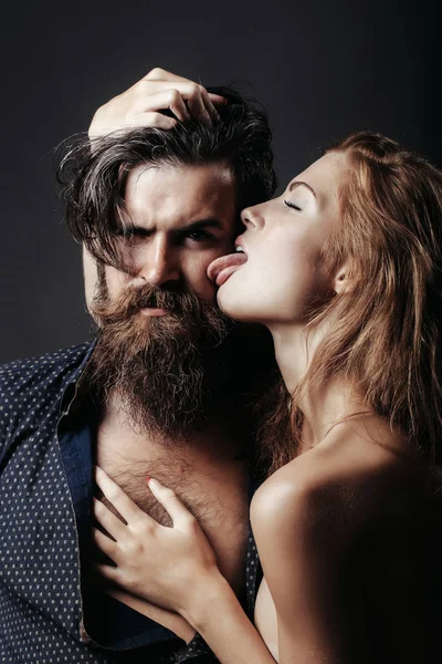 Sexy Mann und Frau — Stockfoto