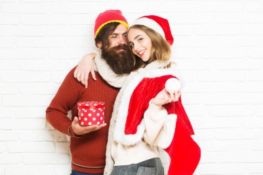 Genç şehvetli Noel Çift