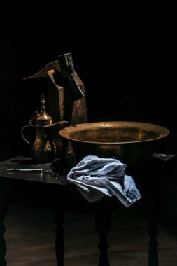 Vintage Kuaför ya da tıraş makinesi araçları