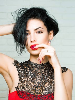 Çok seksi kız flört