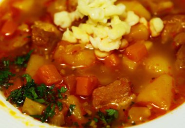 lezzetli sebzeli çorba çorba