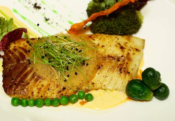 sebzeli ızgara balık filetosu