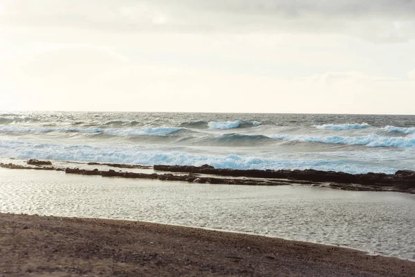 美しい青い波 — ストック写真