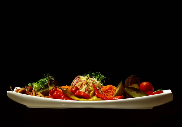 Deliziose verdure sottaceto — Foto Stock
