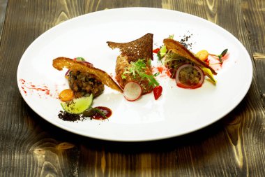 Lezzetli kıyılmış et snack