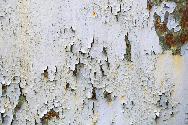 Eski boya duvar veya demir paslı metalize arka plan — Stok fotoğraf
