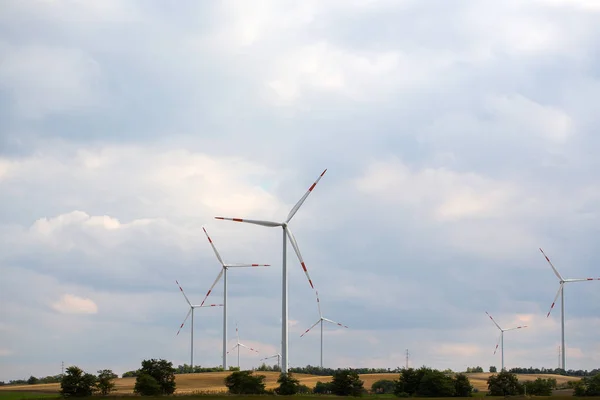 Parc d'éoliennes — Photo